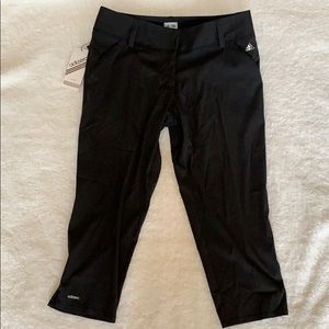 Adidas Adizero Black/Wht Pants - Size 8